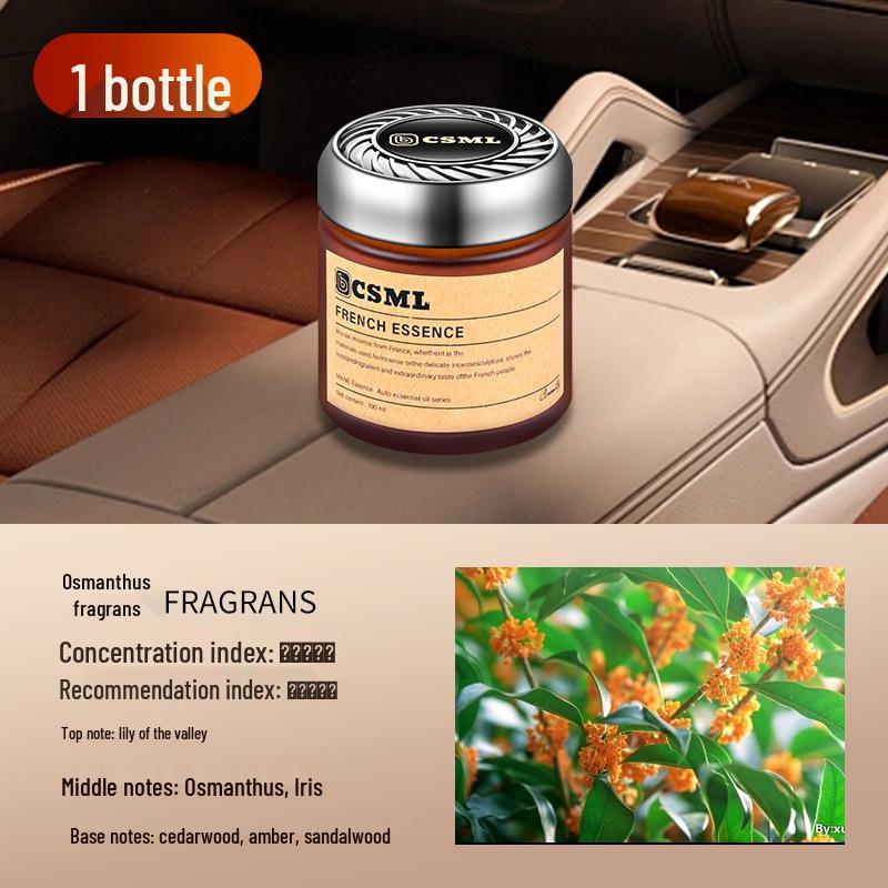 2023 Men's Car Interior Solid Balm Freshener: High-End, Long-Lasting Fragrance