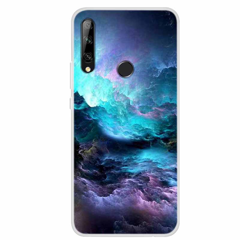 6.15" For Huawei Honor 20 Lite Case Phone Cover Soft Silicone Back Case for Honor 20 Lite MAR-LX1H Shockproof Cover Russian 2020