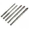 Tungsten Alloy 5pcs Eccentric Drill Bits for Efficient Material Drilling