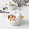 Cute Duck Chopstick Holder Creative Chopsticks Rest Ceramic Chopstick Stand  Table Decoration