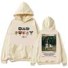 Bad Bunny Hip-Hop Straßenmusik Album Aufgedruckter Hoodie Herren Damen Straßenkleidung Langarm Sweatshirt Pullover Trainingsanzug Damen Herrenkleidung