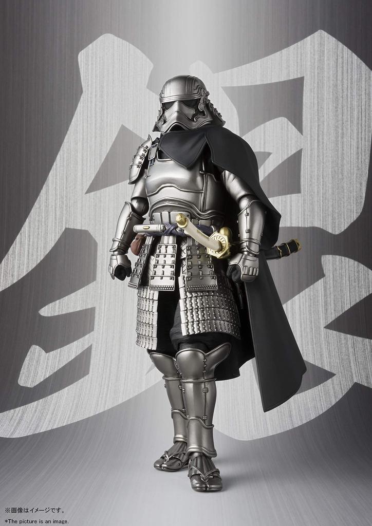 TAMASHII NATIONS Great General MOVIE REALIZATION Ashigaru General Captain Phasma 180mm Painted Movable Figure Approx. PVC&ABS