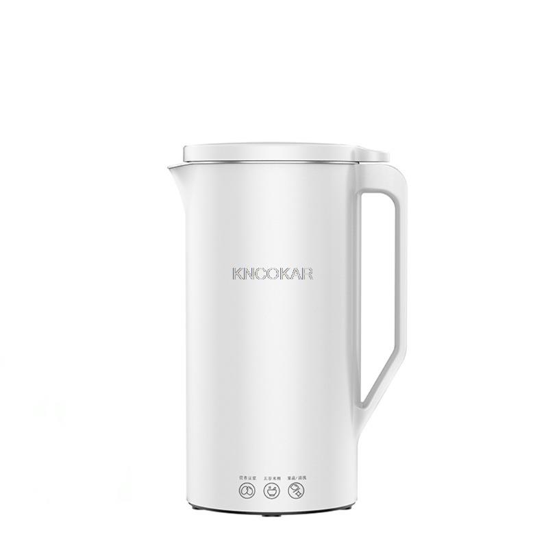 Electric Soymilk Machine 110V/220V 350ml Soy Milk Maker Soya-Bean Milk Electric Juicer Blender Mini Filter-free Rice Paste Maker US&110 V белый
