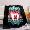 Liverpool Mintás Flanell Takaró, puha dobás hálószobába, kanapéra, mosható, fociszurkolói ajándéktárgy, nagyszerű ajándék.
