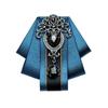 Men's Formal Large Diamond Lapel Pin & Bow Tie Brooch - Wedding & British Style Attire