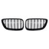Pentru BMW Seria 2 F22 F23 F87 M2 2014-2018 Negru Lucios Grilaje Nas Dublu Bara Față Mașină Accesoriu Styling Mașină Grilaje Racing