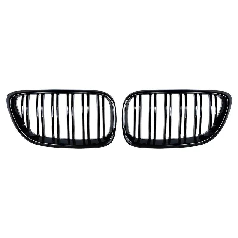 Pentru BMW Seria 2 F22 F23 F87 M2 2014-2018 Negru Lucios Grilaje Nas Dublu Bara Față Mașină Accesoriu Styling Mașină Grilaje Racing