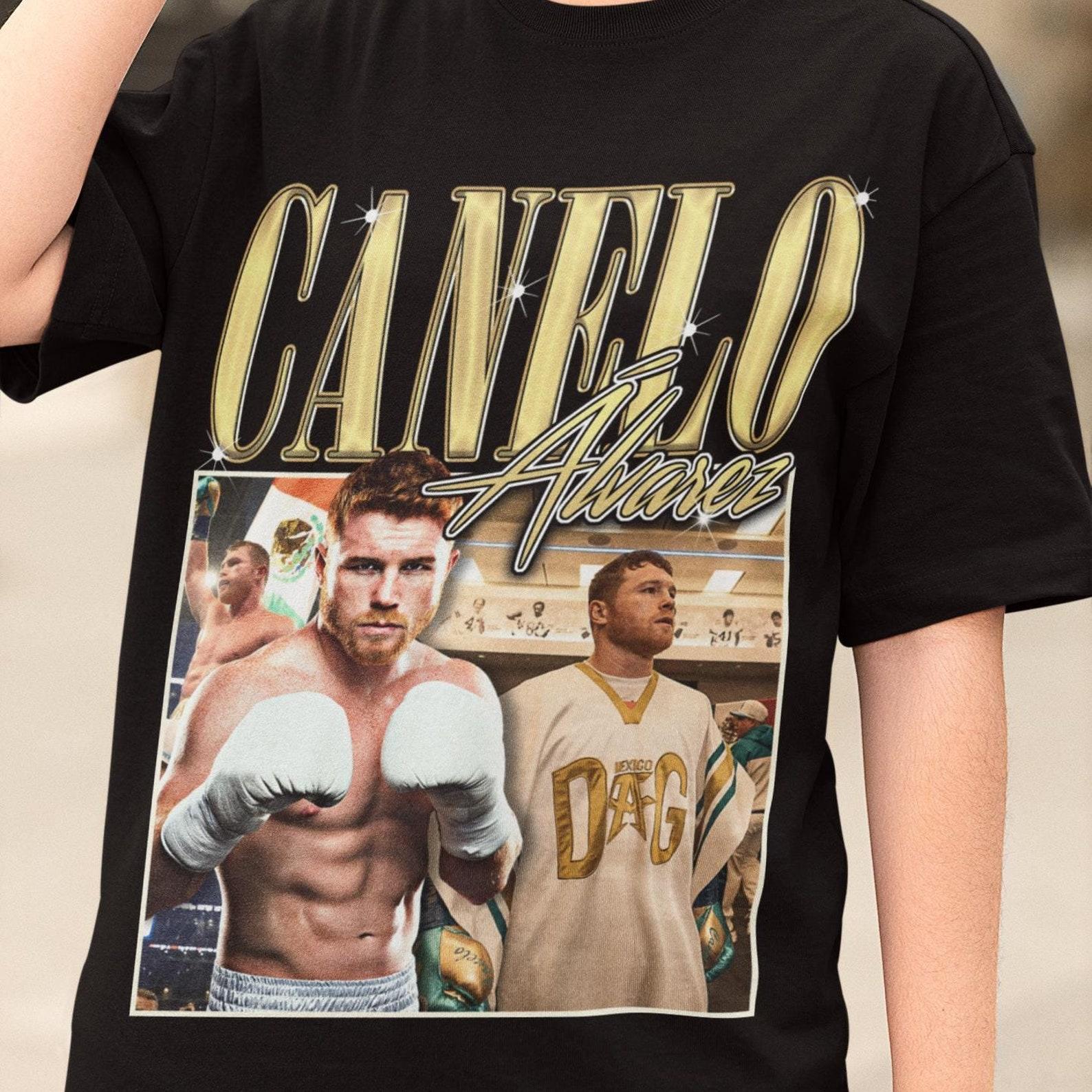 Saul el Canelo Alvarez Unisex T-Shirt | Canelo Alvarez Fan Gift | Mexican Boxer Fan Shirt | Mexican Box Champion | Saul el Canelo Alvarez XL