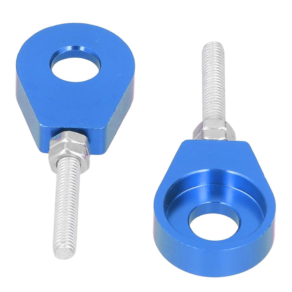 2pcs 0.5in Chain Tensioner Adjusters Aluminum   for Motorcycles Mountain Bikes