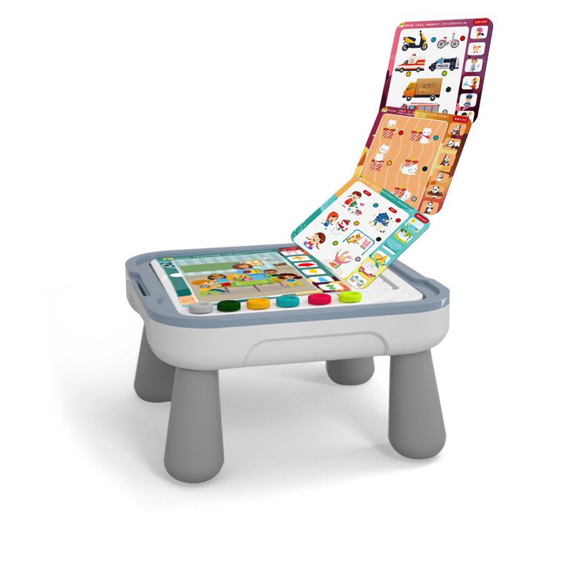 Interactive Tangram Puzzle Table: Early Education Toy for Children's Cognitive Development and Parent-Child Learning