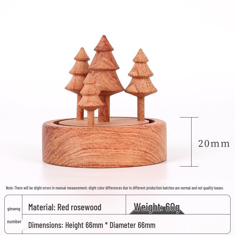 Solid Wood Essential Oil Diffuser - Indoor Aromatherapy for Bedroom and Car, with Stone Ornament.