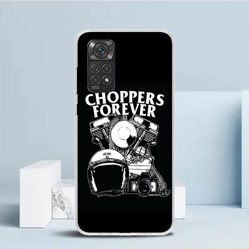 Motorcycle Gear Phone Case For Xiaomi Redmi Note 15 14 14S 13 12S 12 Pro Plus 11S 11 11T 11E 10S 10 + Soft TPU Back Cover Redmi