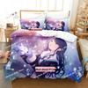 Kawaii Ichika Hoshino Sängkläder Set Enkelt Twin Full Queen King Size Sängset Vuxen Barn Sovrum Påslakan Set Tryck Anime Tjejer