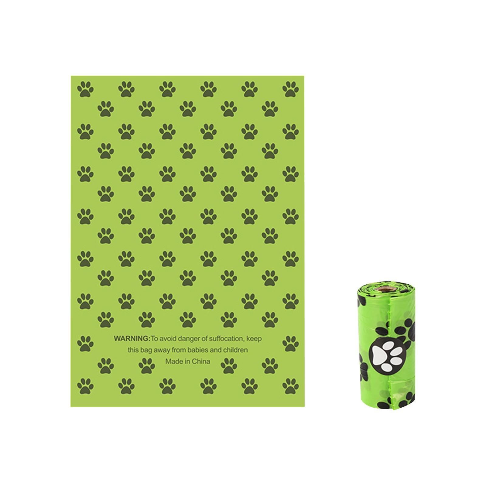 

Пакеты для собачьих отходов с ароматом кофе 90 больших пакетов для отходов, очень толстые прочные пакеты для собачьих отходов из смеси кукурузного крахмала, непротекаемые One Size