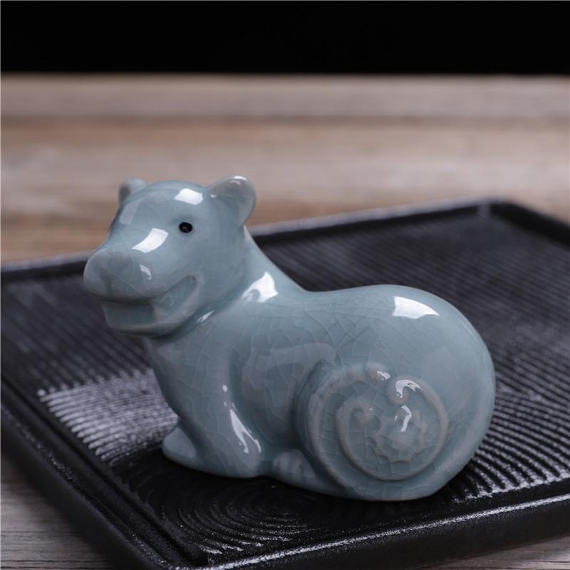 Chinese Zodiac Desktop Tea Tray Decoration Chinese Tea Pet Home Fun Monkey King Tea Accessories Tea Set Decorative Figurines
