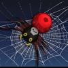 Halloween Decorations PVC Inflatable Spider LED Glow in The Dark Spider Balloon Halloween Party Supplies Yard Scary Ornaments