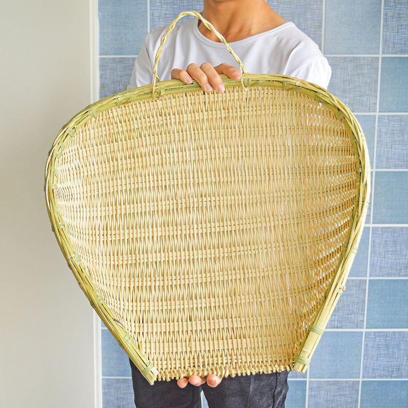 Bamboo Vegetable Washing Basket and Colander Set