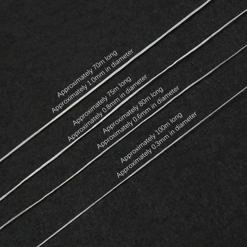 100/80/75M Starke Elastische Perlen Schnur Für Armbänder Stretch Thread String Halskette Diy Schmuck Machen Cords Linie