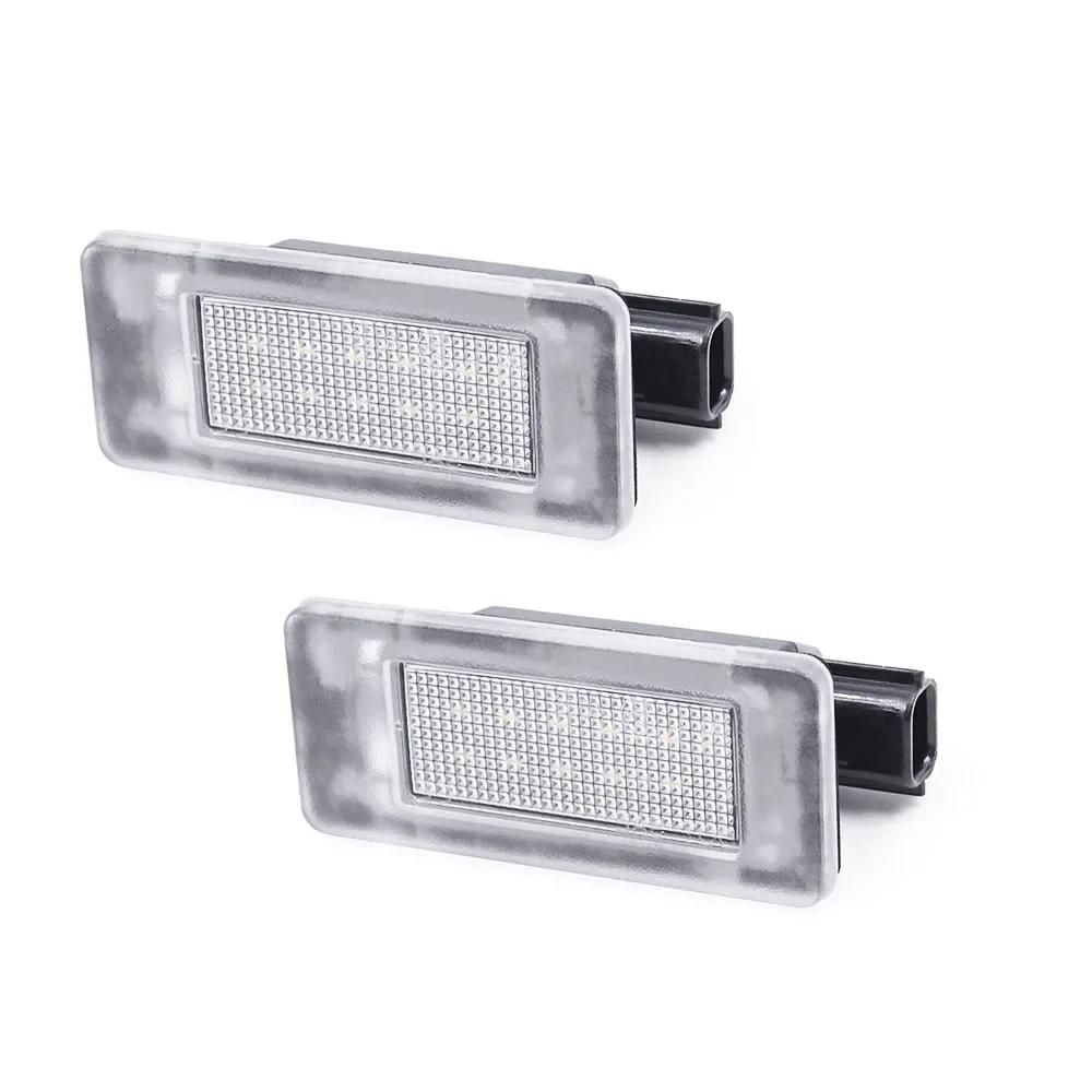 LED License Plate Lights For Nissan Qashqai MK3 J12 Serena MK5 C27 2016-up For Dacia Duster 2 2018-up Suzuki Auto Lamps