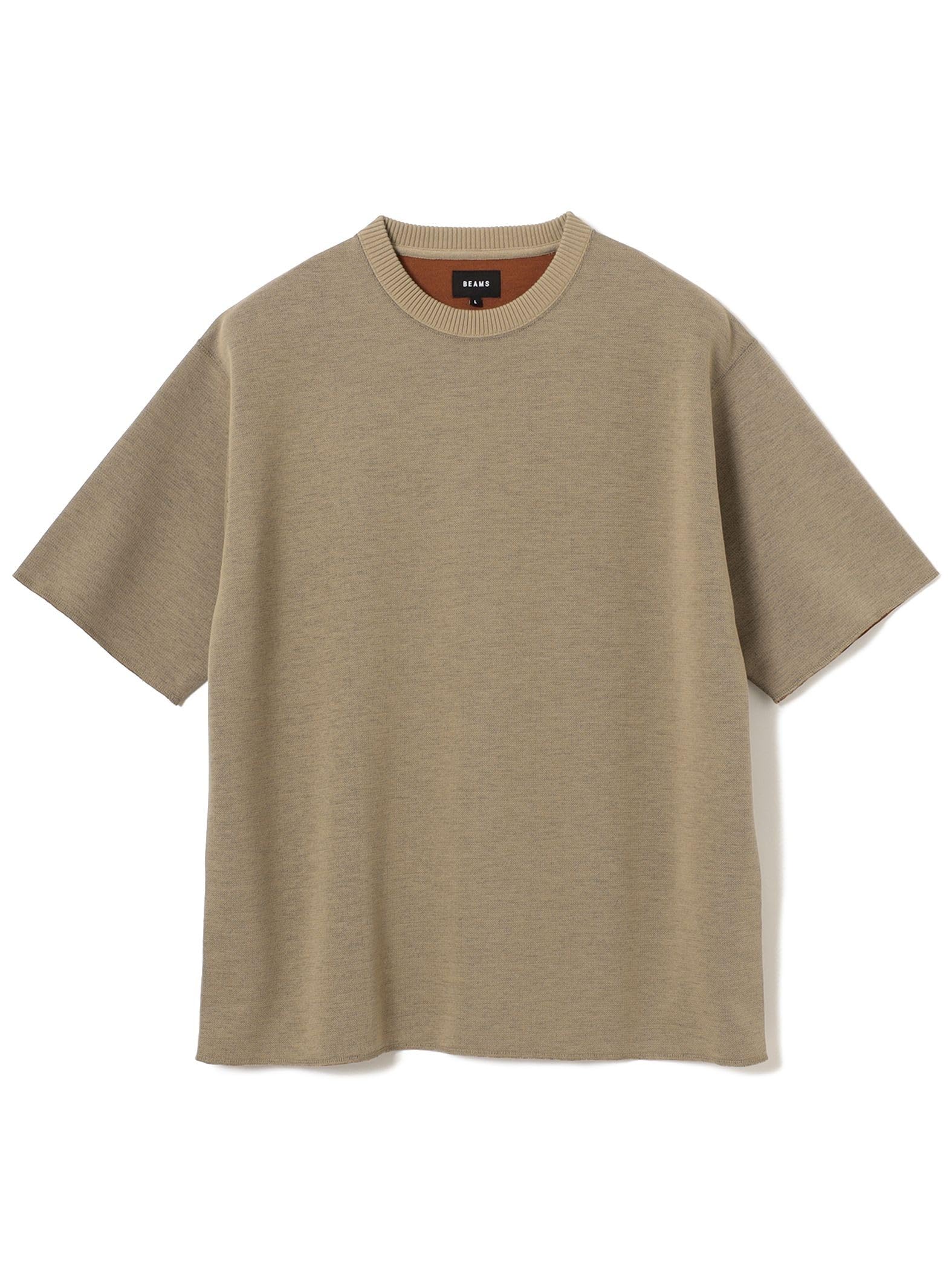 

Beams Men s S/S Sweatshirt, Kanoko Jersey Crew Neck, Beige, Size L (11030023803), One of the Top 100 Items