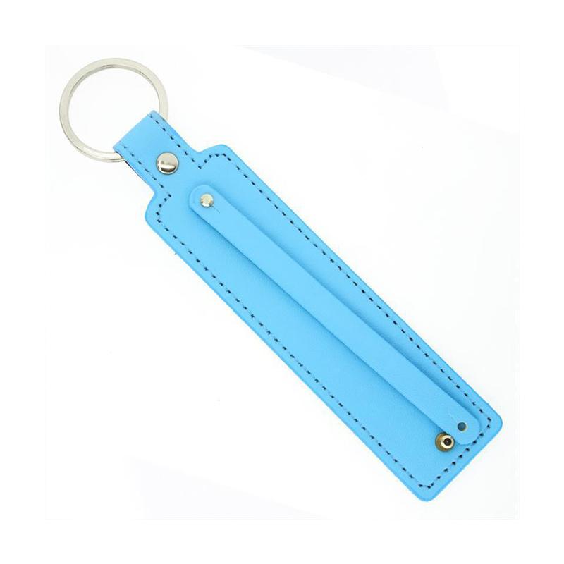

DIY пара подвеска автомобильный брелок поясной кошелек брелки DIY бисерный брелок из искусственной кожи подвеска из искусственной кожи синий