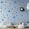 20/42pcs Star Mirror Wall Sticker DIY Acrylic Decal Waterproof Self-adhesive Wallpaper Bedroom Children Room Home Decoration