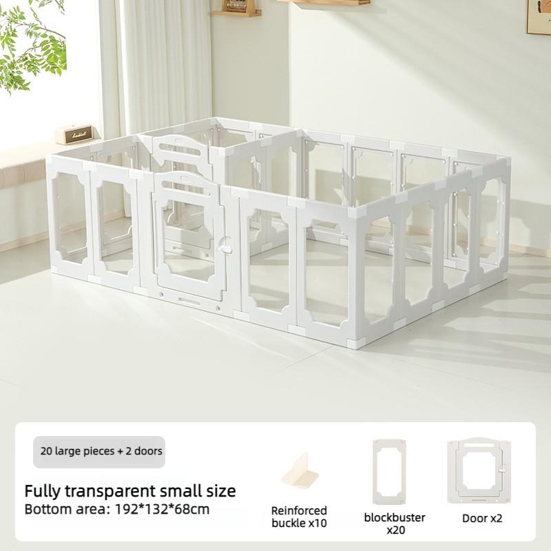 Thickened Acrylic Indoor Dog Fence Transparent Dog Playpen Stable Barrier for dogs Wear-resistant Dogs Accessories Products