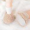 Autumn Winter Thickened Flannel Baby Pre-Walker Shoes - Non-slip Soft Sole, Warm High-Top Socks