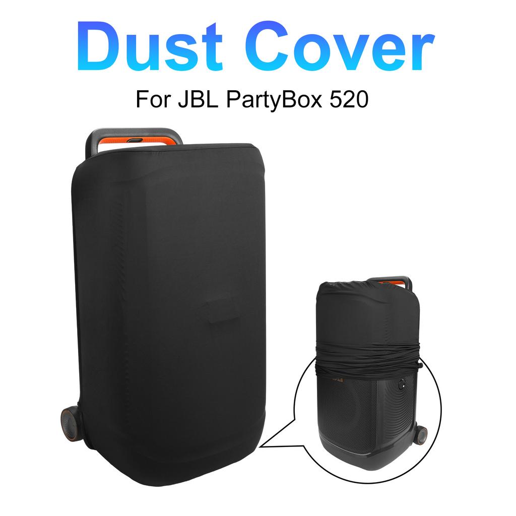 Dust Case For JBL PartyBox 520 Dust Cover Protective Case High Elasticity Protective Dust Case with Elastic Band Accessories