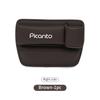 Car Seat Center Console Armrest Gap Filler Storage Box Stickers For KIA Picanto 2008 2012 2017 2018 2019 HP4