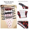 3Pcs Silk Seamless Women's Panties Sexy Flower Butterfly Briefs Fashion Leopard Bikini Female Letter Waist Comfortable Lingerie