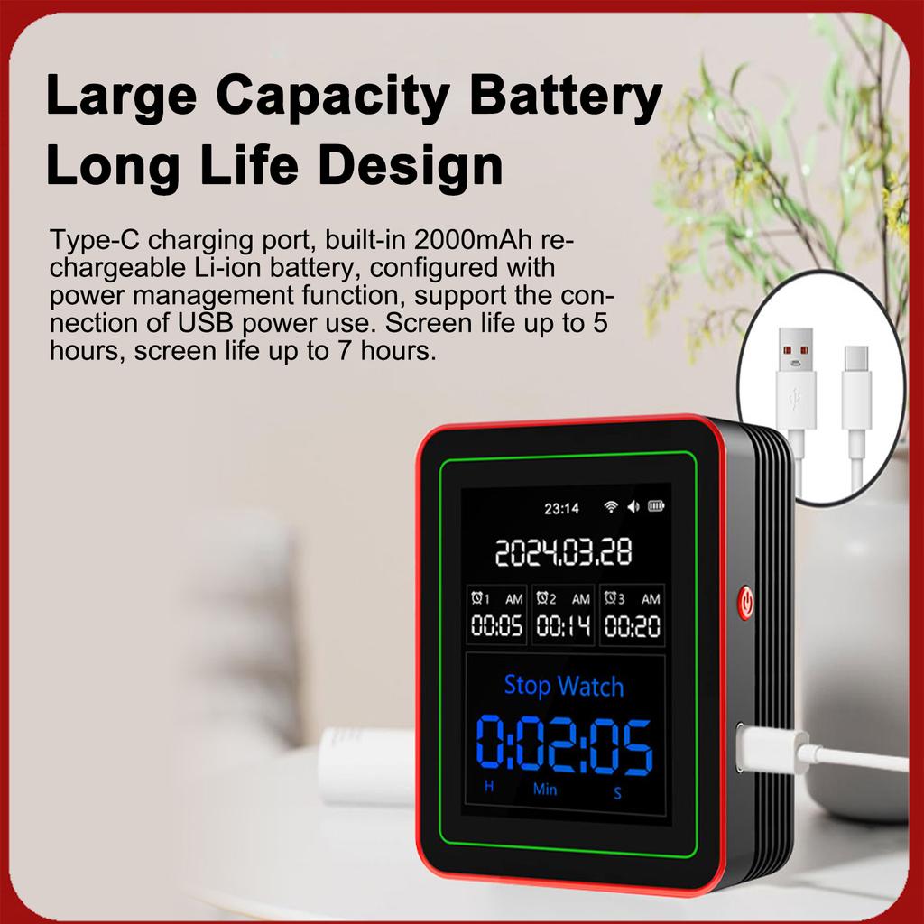 15-in-1 Air Quality Monitor Tuya WiFi CO/CO2/HCHO/TVOC/AQI/PM0.3/PM1.0/PM2.5/PM10/Temperature/Humidity/AQI Air Quality Tester