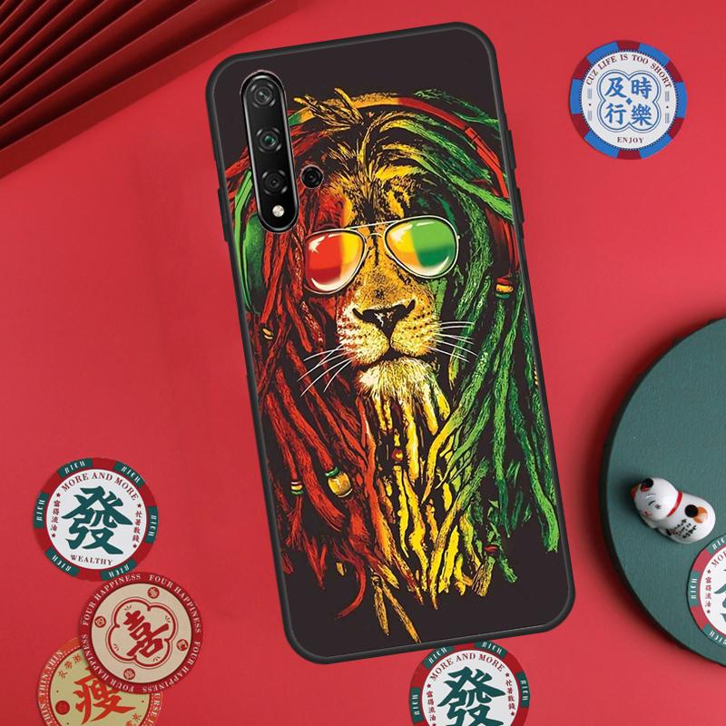 Reggae Bob Marley For Huawei Nova 12s 12i 7i 8i 11i Y73 Y70 Y90 Y60 Y72 Y61 Y91 9 10 SE P30 Pro P40 Lite Case