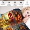 classic game World of Warcraft Frozen Throne blanket Soft and portable four season home bed, sofa blanket, office travel, lunch break, warm blanket Y5