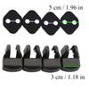 4pcs Black Plastic Car Door Lock Buckle Protector Cover for Toyota Corolla Prius RAV4 Camry Venza Highlander Sequoia Prado