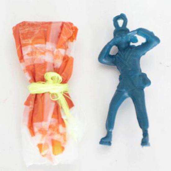 10 Stück Fallschirm Männer Armee Soldaten Mini Figuren Handwerfen Outdoor Kinderspielzeug