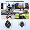 Rockbye Bicycle Electric Bell Horn 120dB USB Charge MTB Scooter Road Bike Handlebar Horn 6 Modes Alarm Ring Remote Control