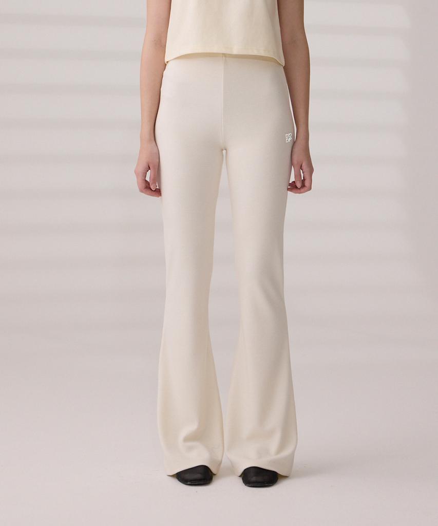 DANGLEDROP Dgdp Bootcut Line Pants Ivory