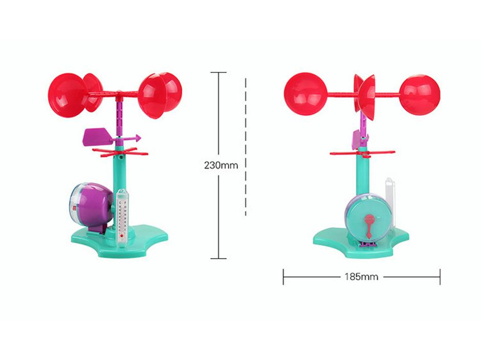 Children's Educational Science DIY: Wind Speed & Direction Experiment Model