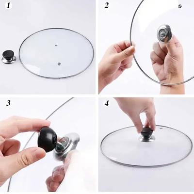 For Kitchen Accessory Universal Cooking Utensils Replace Lid Pot Lid Handle Cookers Component Accessories Cookware Dining Bar