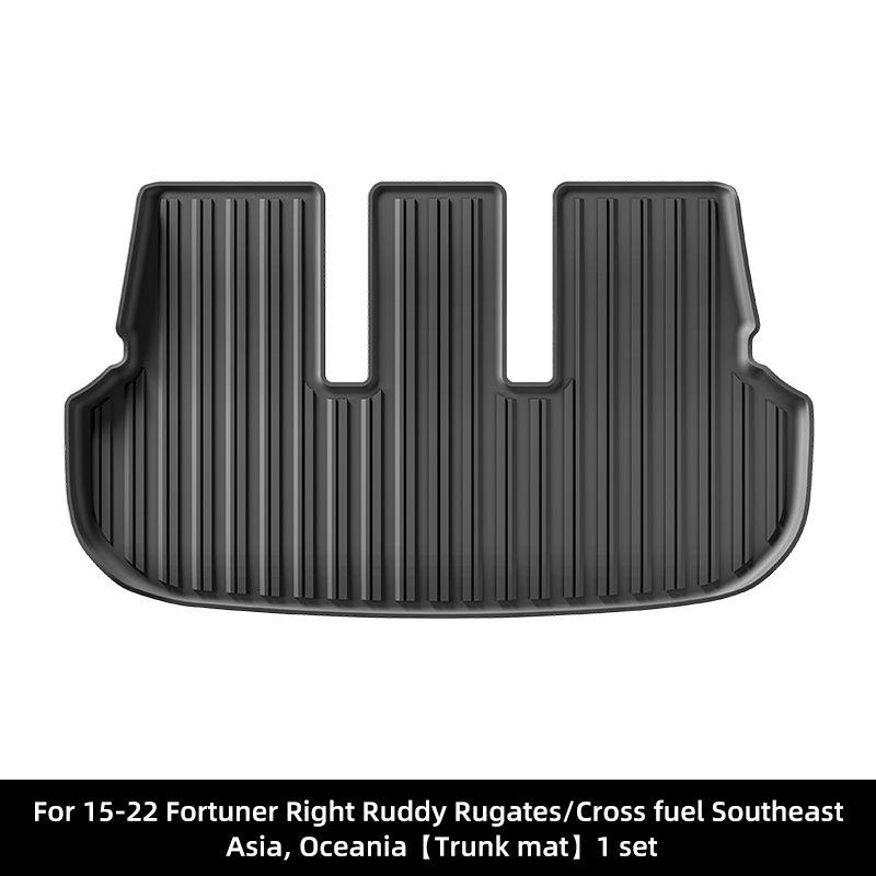 Eco-Friendly TPE Floor Mats & Trunk Liner for 2015-2024 Toyota Fortuner