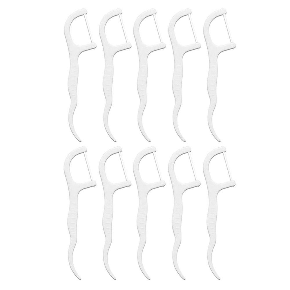 Automatic Pop-Up Floss Stick Storage Box Reusable Teeth Stick Case  Home