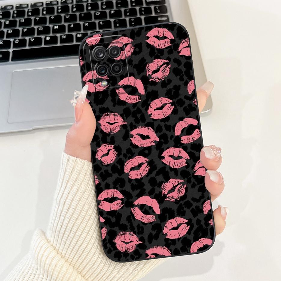For Samsung Galaxy A22 4G Case SM-A225F Cute Panda Cartoon Cover Shockproof Phone Case For Samsung A22 A 22 5G A226B Soft Fundas