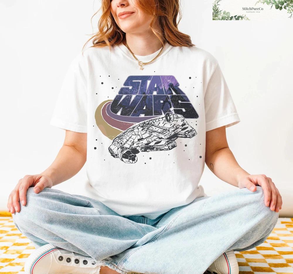 Star Wars Shirt Millennium Falcon TShirt S