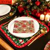 20pcs Disposable Napkins with Snowflake Pattern Print for Wedding,Parties,and Daily Use for Thanksgiving Fall Christmas Table Decoration