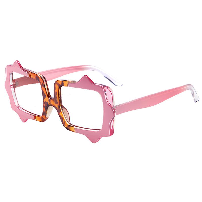 Personality irregular sunglasses men's and women's square fashion gradual change anti-ultraviolet sunglasses new