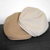 Men's Forward Cap Peaked Cap Waterproof Functional Fabric Retro British Youth Cape Hat Wash Free Beret For Women