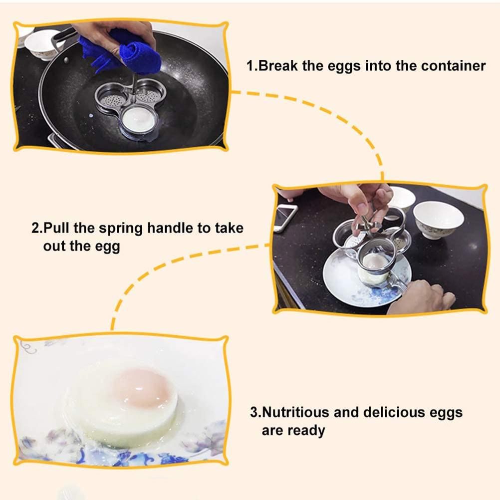 Vaporizador cocedor de huevos de acero inoxidable con agujeros