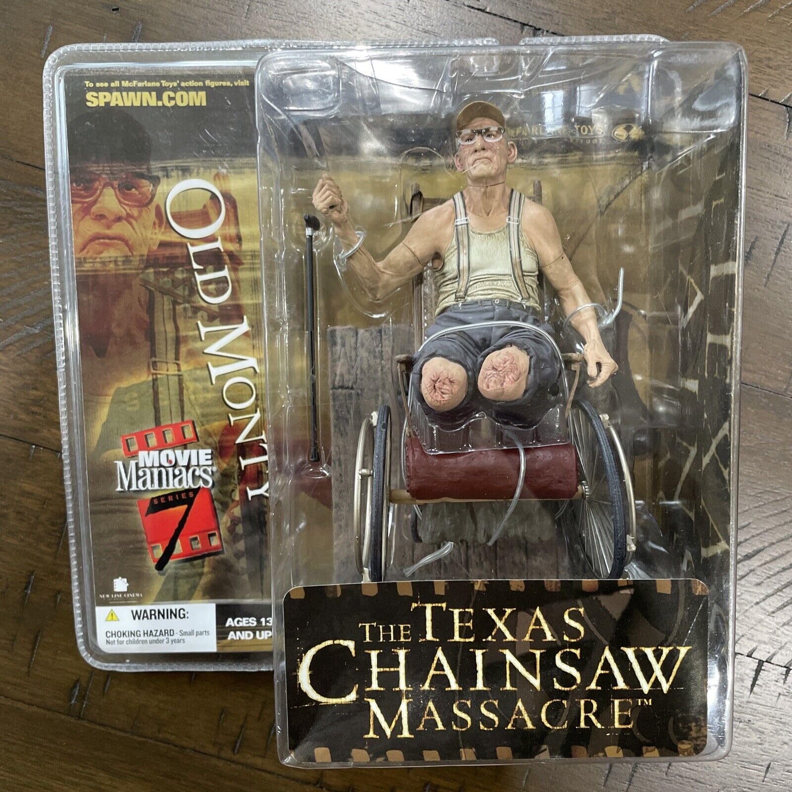 

McFarlane Toys Кіноманіяки МОНТІ 7/Техаська бензопила/ОЛД