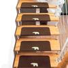 Luminous Anti-Slip Self-Adhesive Stair Tread Carpets for Solid Wood Floors